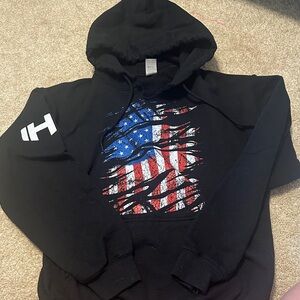 Gildan Heavy Blend Black Hoodie